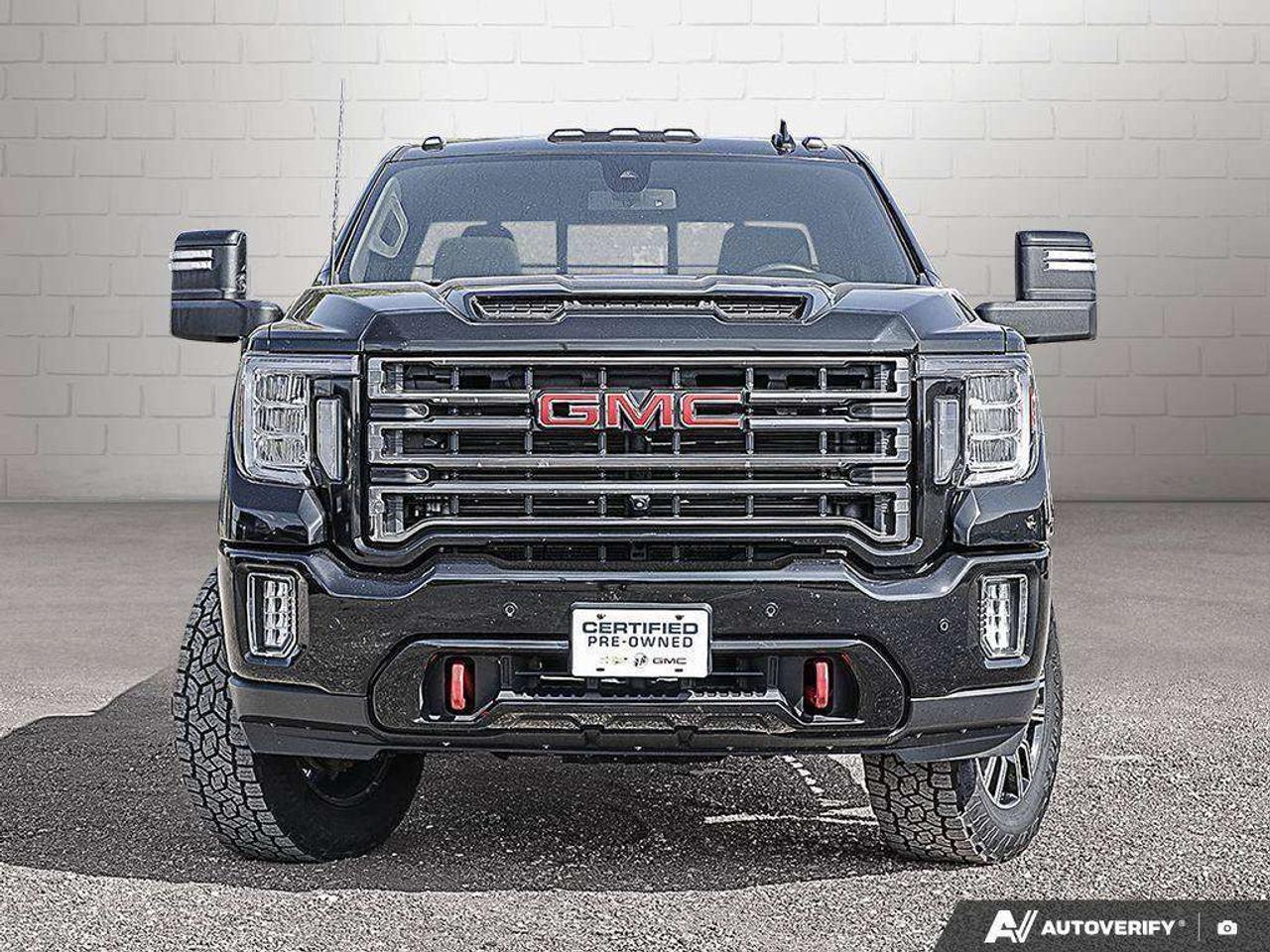 2023 GMC SIERRA 2500HD AT4, 6.6L DURAMAX V8, 4X4, ALLOYS, LEATHER, 1-OWNER, CERTIFIED PREOWNED! Photo