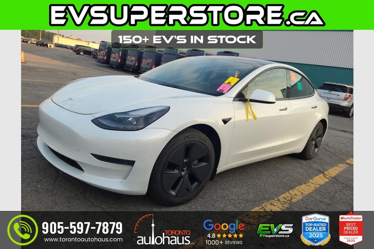 2023 Tesla Model 3 EVSUPERSTORE.CA I OVER 150 EV's IN STOCK Photo