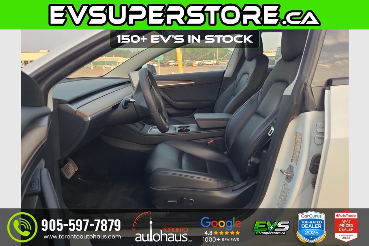 2023 Tesla Model 3 EVSUPERSTORE.CA I OVER 150 EV's IN STOCK Photo