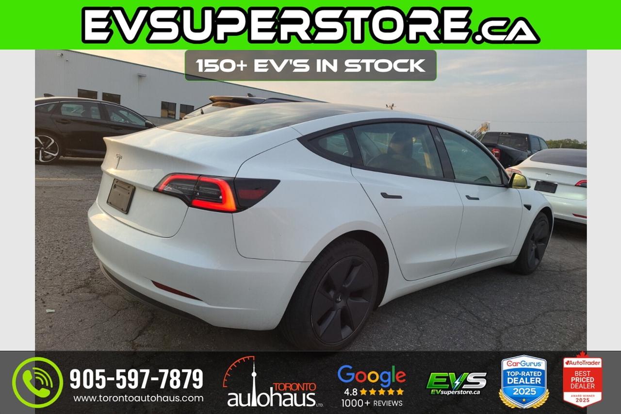 2023 Tesla Model 3 EVSUPERSTORE.CA I OVER 150 EV's IN STOCK Photo