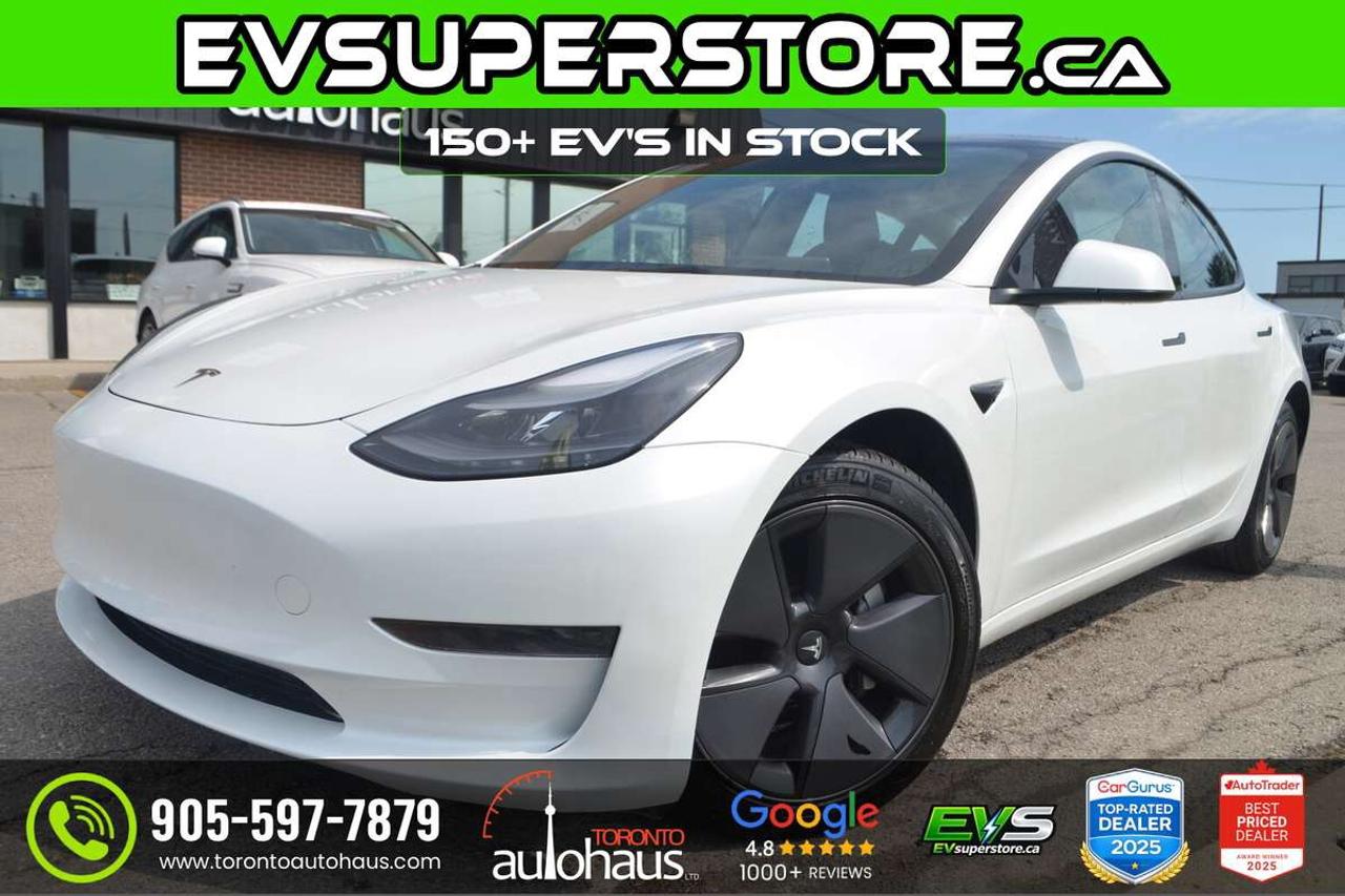 2023 Tesla Model 3 EVSUPERSTORE.CA I OVER 150 EV's IN STOCK Photo0