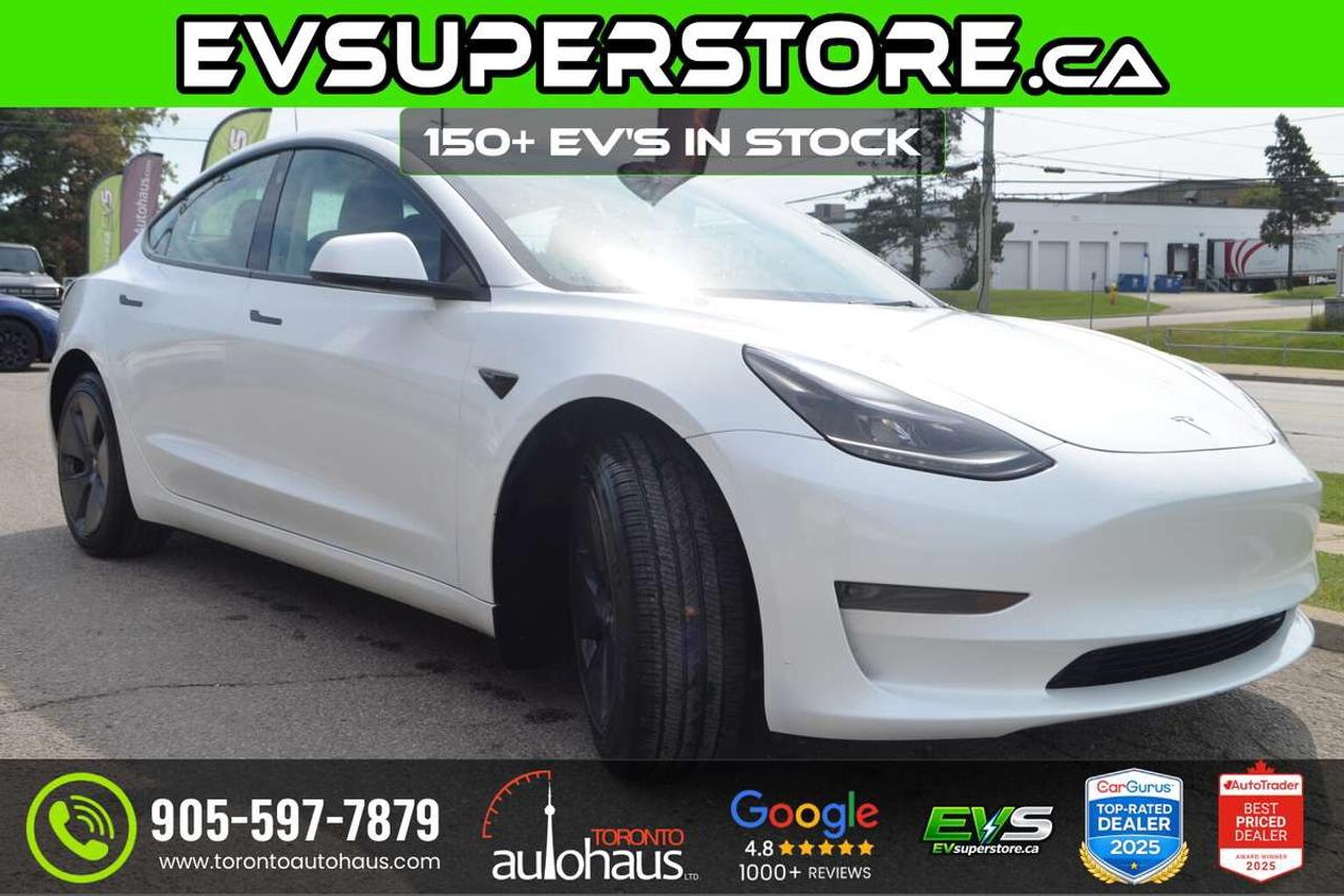 2023 Tesla Model 3 EVSUPERSTORE.CA I OVER 150 EV's IN STOCK Photo