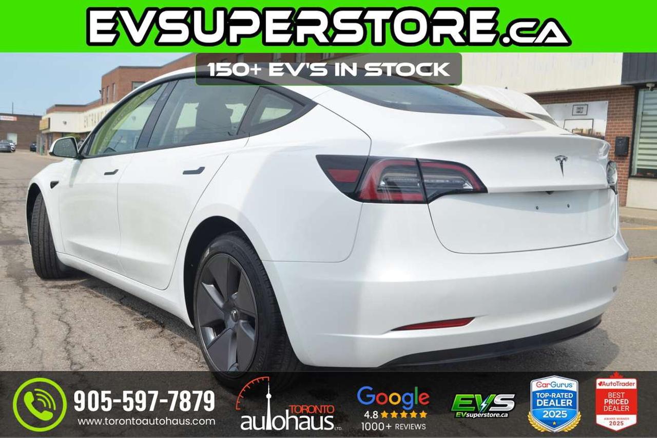 2023 Tesla Model 3 EVSUPERSTORE.CA I OVER 150 EV's IN STOCK Photo