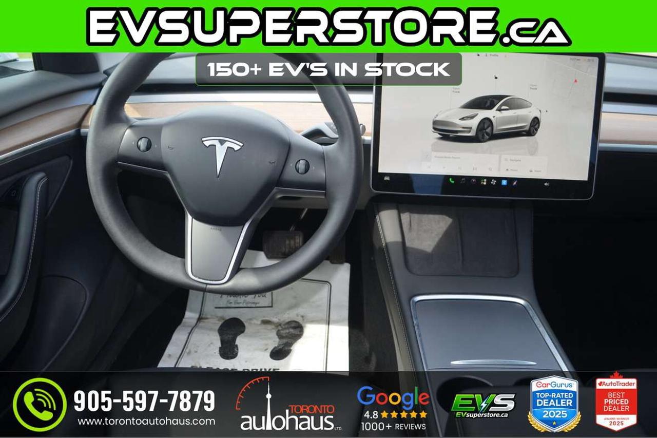 2023 Tesla Model 3 EVSUPERSTORE.CA I OVER 150 EV's IN STOCK Photo