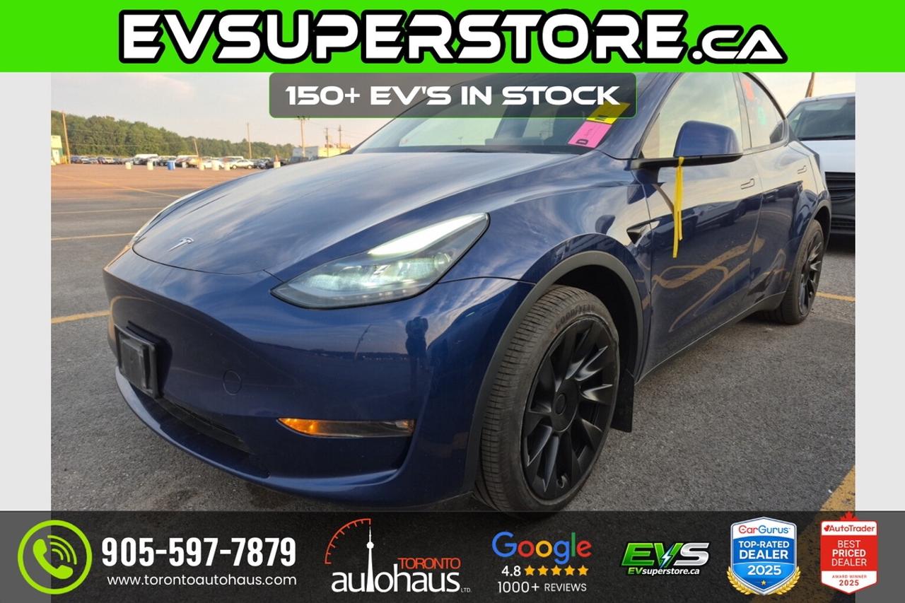 2023 Tesla Model Y LR AWD 150+ EV's at EVSUPERSTORE.ca Photo