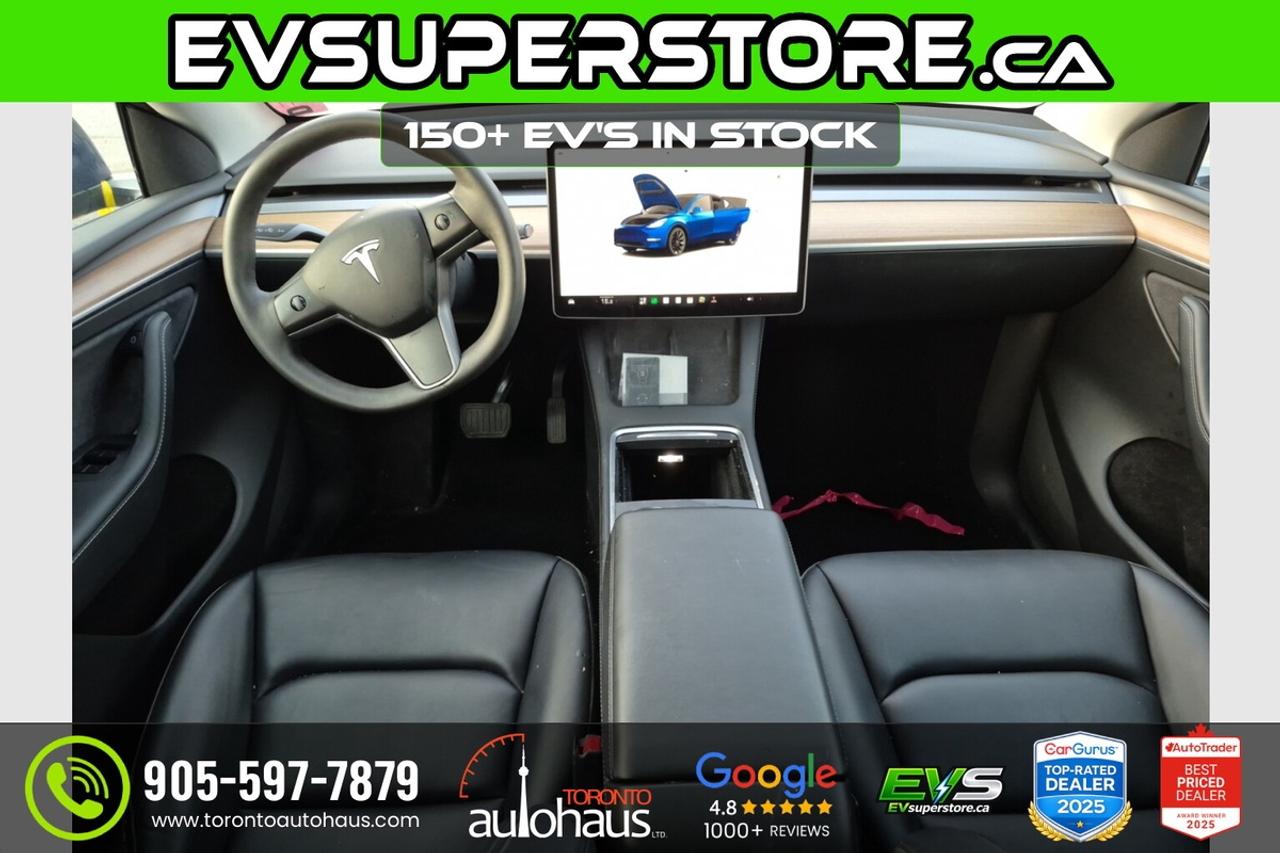 2023 Tesla Model Y LR AWD 150+ EV's at EVSUPERSTORE.ca Photo