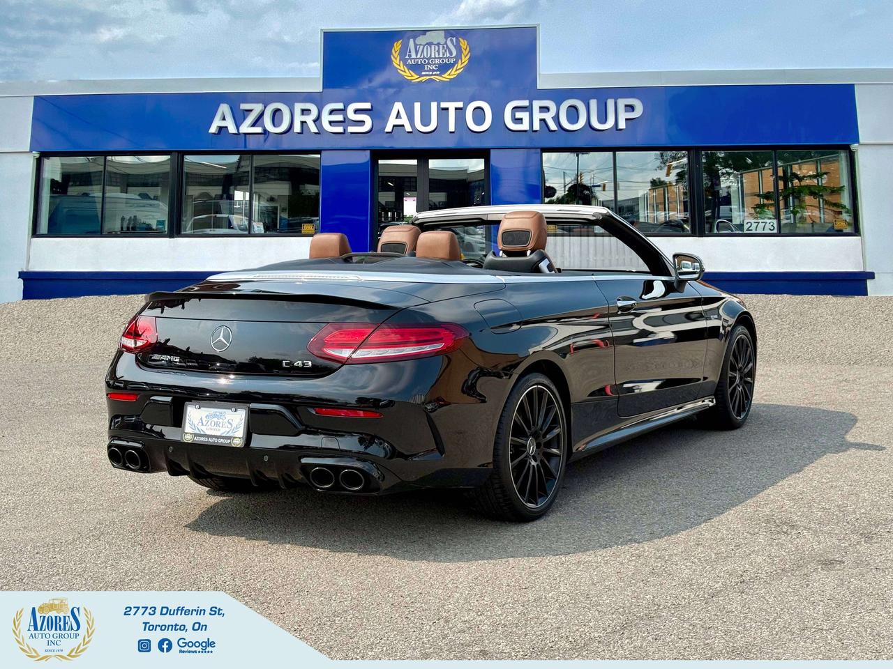 2021 Mercedes-Benz C-Class C43 AMG Cabriolet LowKMs 4Matic AWD Fully Loaded Photo