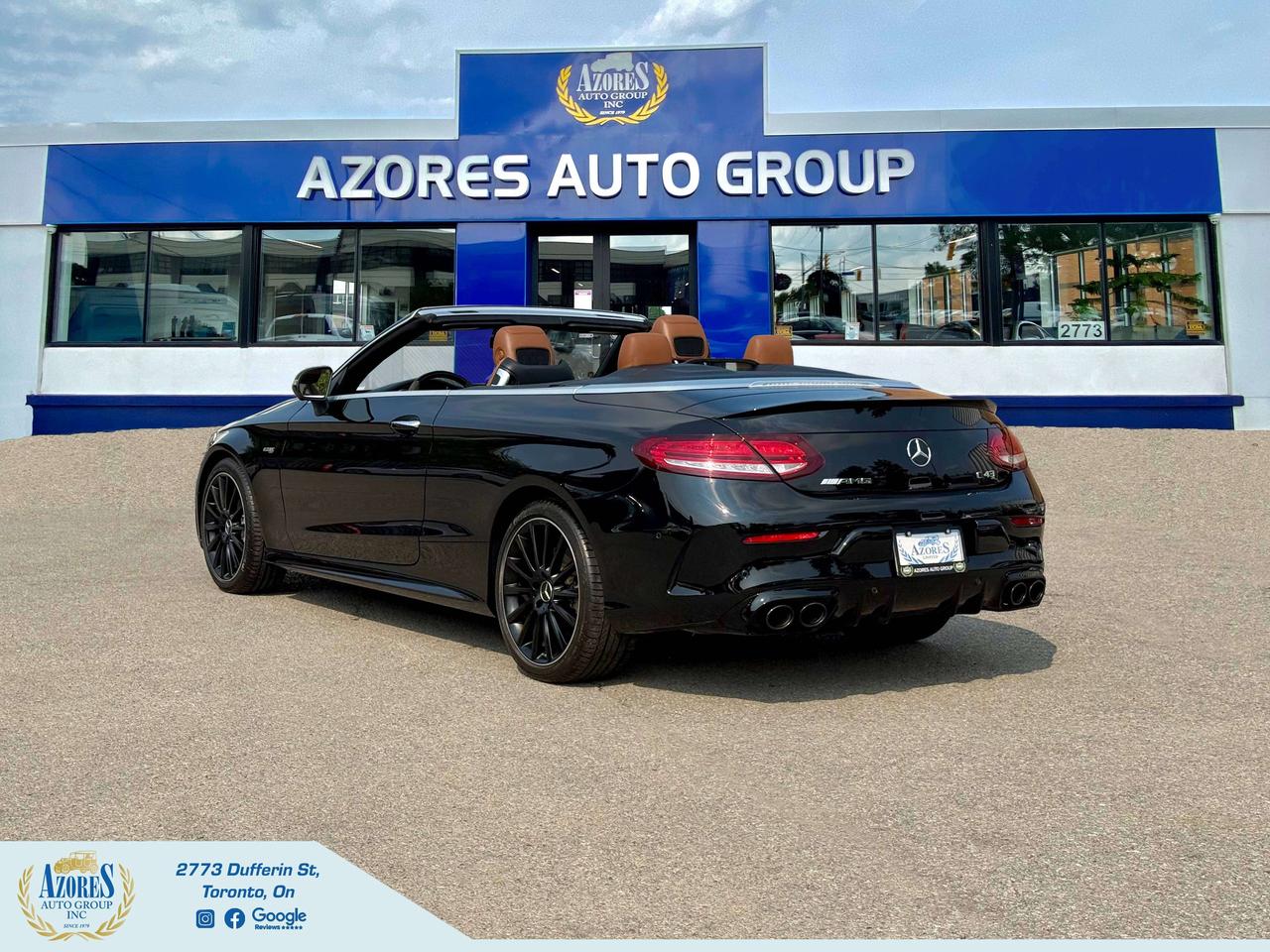 2021 Mercedes-Benz C-Class C43 AMG Cabriolet LowKMs 4Matic AWD Fully Loaded Photo