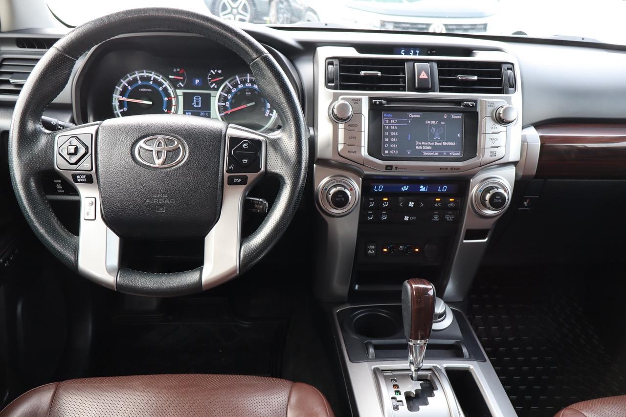 2019 Toyota 4Runner Limited 4WD7 Passenger No Accident Brown Interior Photo