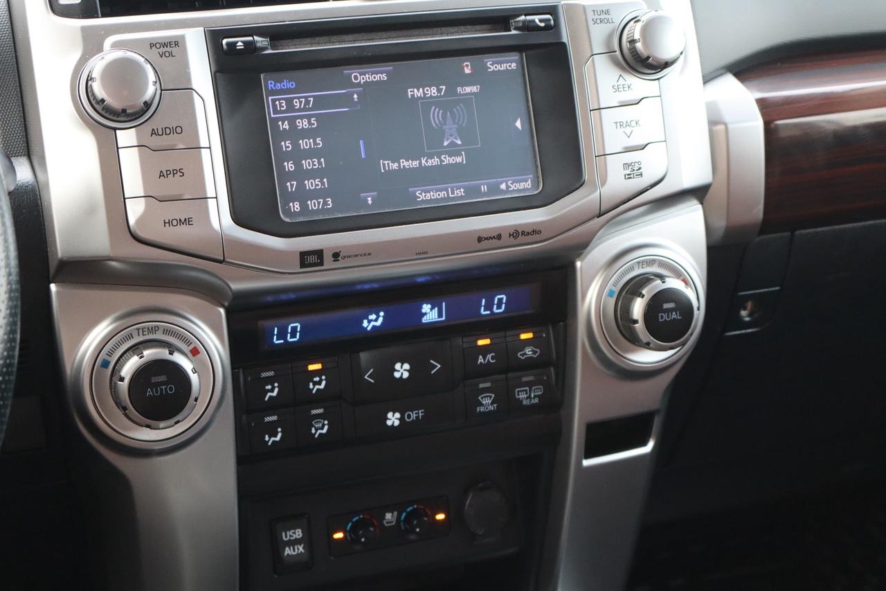 2019 Toyota 4Runner Limited 4WD7 Passenger No Accident Brown Interior Photo