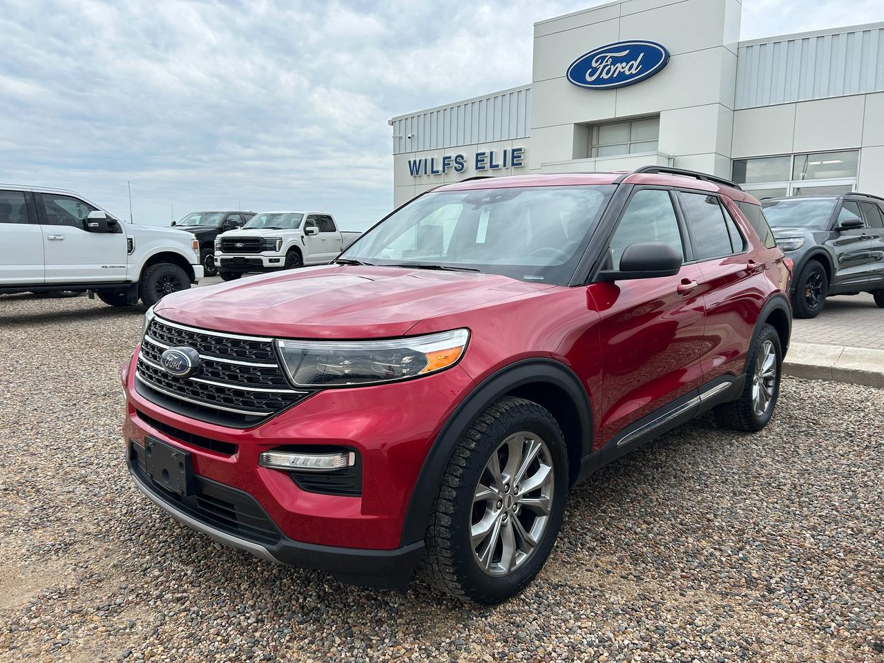 <p>Very nice 2020 Ford Explorer XLT with 109,500 kms, Rapid Red exterior, black activex trim seats, twin panel moonroof, heated front and second row seats, 7 passenger, heated steering wheel, trailer tow package, 20 premium painted aluminum wheels, intelligent adaptive cruise and more! Come see us to test drive today!</p>