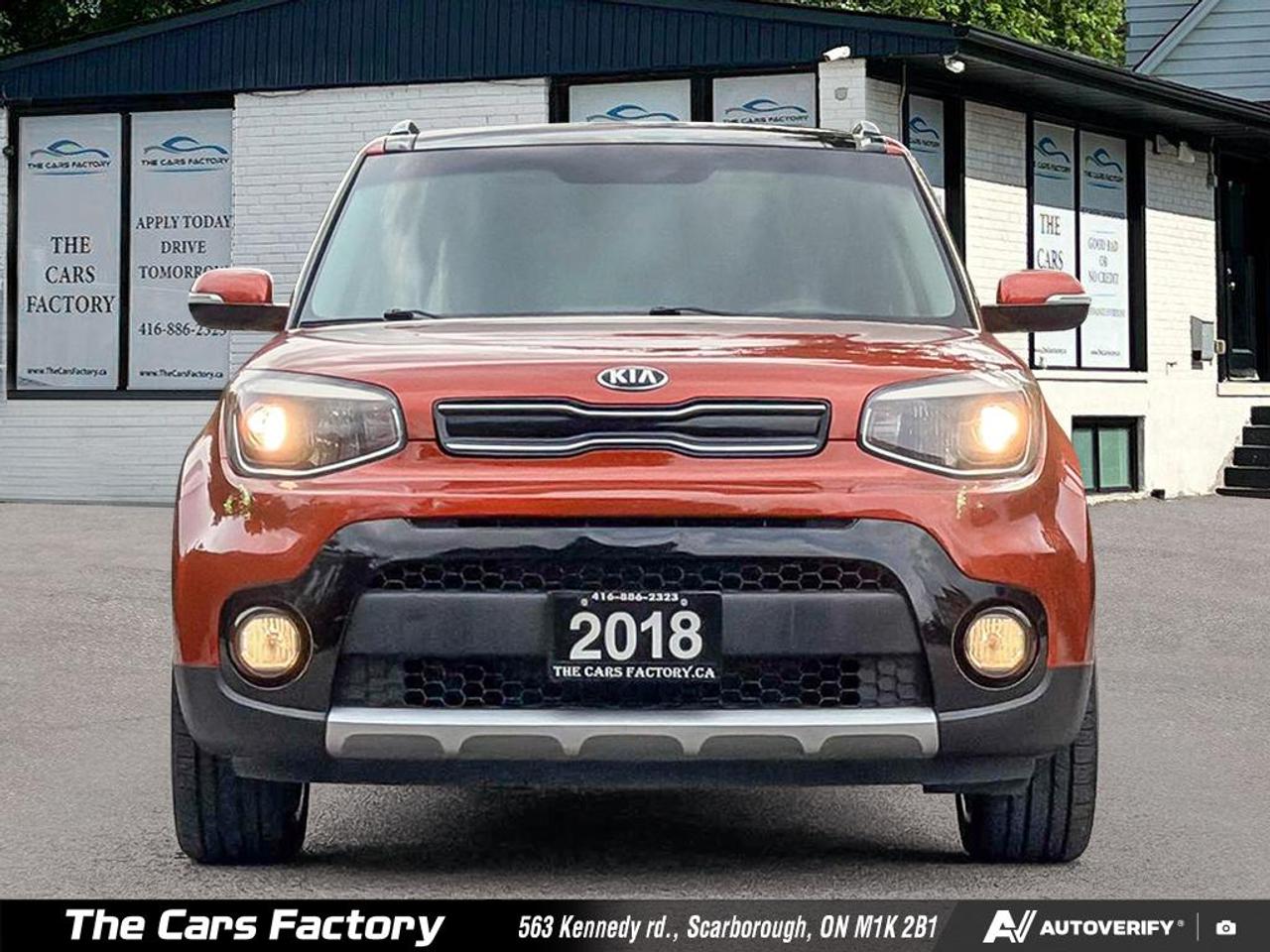 2018 Kia Soul EX Premium Leather/ Apple CarPlay / Camera Loaded! Photo