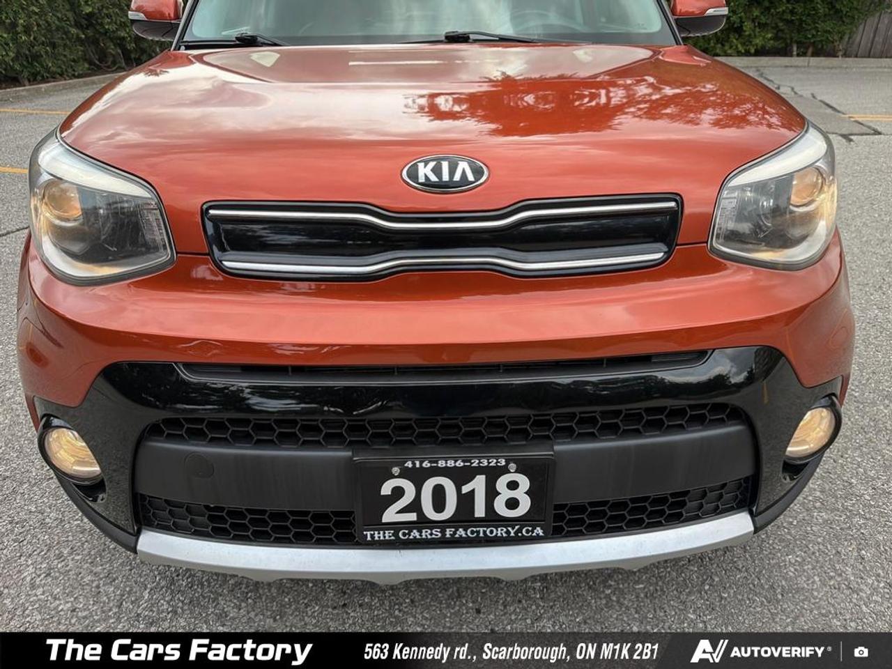 2018 Kia Soul EX Premium Leather/ Apple CarPlay / Camera Loaded! Photo