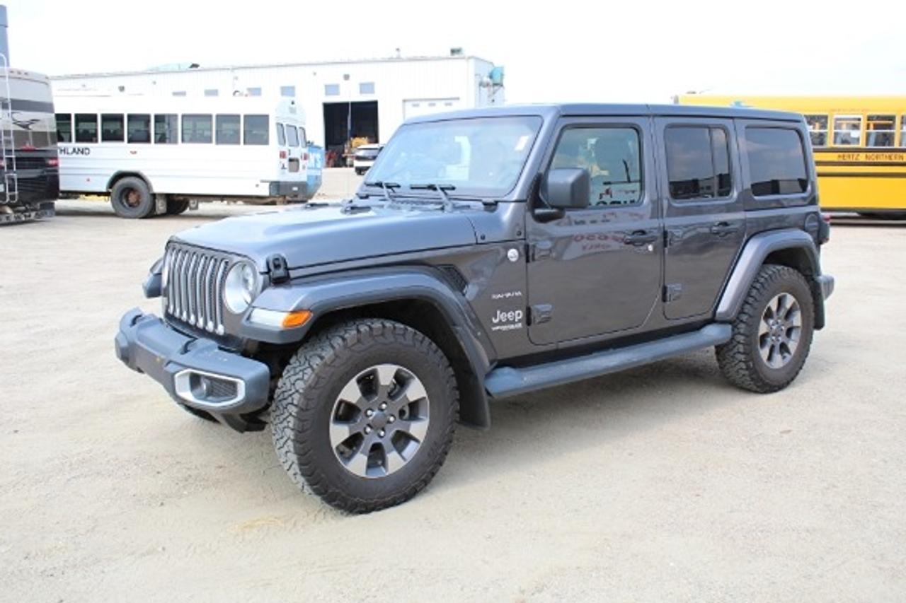 2019 Jeep Wrangler Sahara 4x4 auto w/Htd Leather, Htd wheel, NAV, BUC - Photo #1