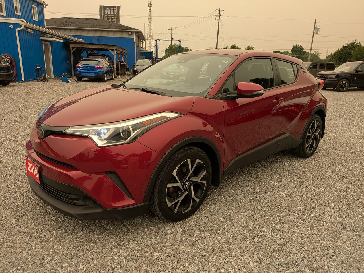 <p>Experience the perfect blend of style and practicality with this pre-owned 2018 Toyota C-HR XLE, now available at Ricks Auto Sales. Dressed in a stunning maroon exterior and complemented by a sophisticated grey interior, this C-HR is designed to turn heads. Beneath its eye-catching design lies a reliable 2.0L 4-cylinder engine paired with a smooth Variable/CVT transmission, delivering an efficient and enjoyable driving experience for your daily commutes and weekend adventures.</p><p>This 2018 Toyota C-HR XLE, with 134,586 kilometers, offers a modern and versatile ride thats perfect for navigating city streets or exploring beyond. Its compact yet functional sedan body style and front-wheel drive provide nimble handling, while the 4-door configuration ensures easy access for passengers and cargo. At Ricks Auto Sales, were confident this C-HR will be a fantastic addition to your life.</p><p>Here are 6 features that make this 2018 Toyota C-HR XLE a truly exciting find:</p><ul><li><strong>Sleek, Head-Turning Design:</strong> The distinctive maroon exterior and sculpted lines of this C-HR are guaranteed to make a statement wherever you go.</li><li><strong>Comfortable and Connected Interior:</strong> Sink into the refined grey interior, designed for both driver and passenger comfort, creating a pleasant atmosphere for every journey.</li><li><strong>Efficient and Responsive Powertrain:</strong> The fuel-efficient 2.0L engine combined with the smooth CVT transmission ensures a dynamic yet economical performance.</li><li><strong>Agile Front-Wheel Drive:</strong> Experience confident and responsive handling thanks to the reliable front-wheel drive system, perfect for Canadian roads.</li><li><strong>Versatile 4-Door Convenience:</strong> Enjoy the practicality of four doors, making it easy to load passengers and gear, enhancing the overall usability of this stylish vehicle.</li><li><strong>ONE OWNER</strong></li></ul><p><strong><em>Powered by AutoIntelligence&trade;</em></strong></p><p>Vehicle information has been generated using artificial intelligence and is provided for informational purposes only. While efforts are made to ensure accuracy, please confirm all details directly with the dealer.</p><p style=margin: 0in;><strong><span lang=EN-CA style=font-size: 18.0pt; font-family: Segoe UI Emoji,sans-serif; mso-ascii-font-family: system-ui; mso-hansi-font-family: system-ui; color: #080809; mso-char-type: symbol-ext; mso-symbol-font-family: Segoe UI Emoji;>💥</span></strong><strong><span lang=EN-CA style=font-size: 18.0pt; font-family: system-ui,serif; color: #080809;>Why pay more?<span style=mso-spacerun: yes;>&nbsp; </span>At Rick&rsquo;s Auto Sales, Cash or Finance = SAME PRICE.<span style=mso-spacerun: yes;>&nbsp; </span>Don&rsquo;t fall victim to dealer gimmicks&hellip; come to Rick&rsquo;s Auto Sales for transparent &ldquo;ALL IN&rdquo; pricing with no surprises&hellip; just grab your keys & skip the fees! </span></strong></p><p style=margin: 0in;><strong><span lang=EN-CA style=font-size: 18.0pt; font-family: system-ui,serif; color: #080809;>&nbsp;</span></strong></p><p style=margin: 0in;><strong><span lang=EN-CA style=font-size: 18.0pt; font-family: system-ui,serif; color: #080809;><span style=mso-spacerun: yes;>&nbsp;</span>We service what we sell!&nbsp; The purchase price INCLUDES Certification with a 30-day/1500 km warranty covering any mechanical issues.&nbsp; Vehicles come standard with ONE key (if we receive more than ONE key, we will include it).&nbsp; Options to purchase additional warranty and Corrosion-Free rustproofing are also available.&nbsp; Financing is available on qualifying vehicles.</span></strong></p><p style=margin: 0in;><strong><span lang=EN-CA style=font-size: 18.0pt; font-family: system-ui,serif; color: #080809;>This is your Hometown Pre-Owned Sales Centre.&nbsp; As an Independently Owned and Operated Automotive Centre for over 20 years, we know our customers are the core of our business.&nbsp; We pride ourselves on providing our customers with heartfelt service. Honesty and Integrity are our mottos.</span></strong></p><p style=margin: 0in;><strong><span lang=EN-CA style=font-size: 18.0pt; font-family: system-ui,serif; color: #080809;><span style=mso-spacerun: yes;>&nbsp;</span></span></strong></p><p style=margin: 0in;><strong><span lang=EN-CA style=font-size: 18.0pt; font-family: system-ui,serif; color: #080809;>Servicing the entire Niagara Region and beyond!&nbsp; **CHECK OUT OUR REVIEWS AND OUR FACEBOOK PAGE**</span></strong></p><p style=margin: 0in;><strong><span lang=EN-CA style=font-size: 18.0pt; font-family: system-ui,serif; color: #080809;>Book an appointment or stop in for a test drive TODAY, you won&rsquo;t be disappointed!</span></strong></p><p style=margin: 0in;><strong><span lang=EN-CA style=font-size: 18.0pt; font-family: system-ui,serif; color: #080809;>Rick&rsquo;s Auto Sales (UCDA MEMBER) BUY WITH CONFIDENCE</span></strong></p>