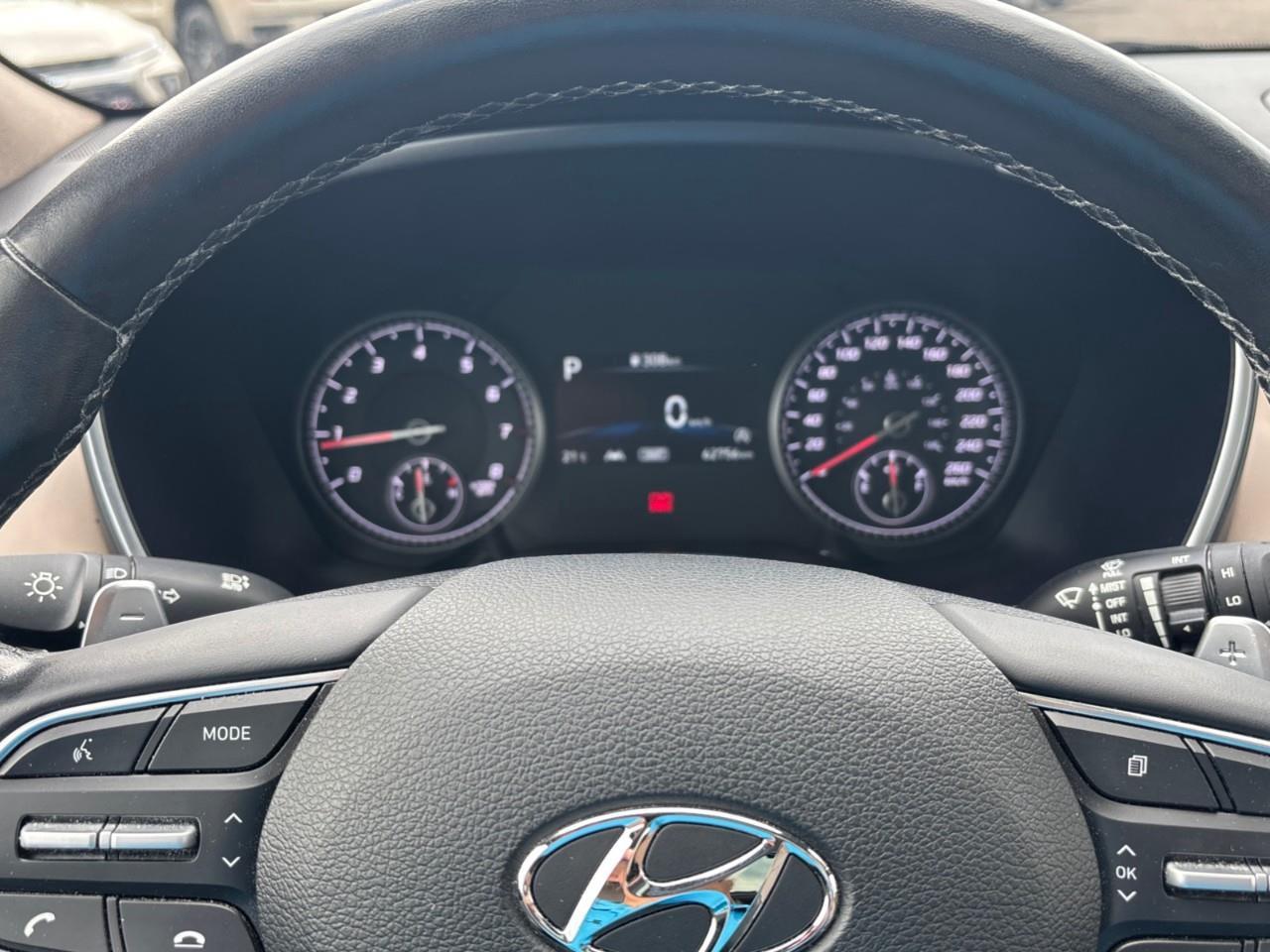 2023 Hyundai Santa Fe Preferred w/Trend Package Used 5 Passenger AWD SUV with Heated Front Seats, Heated Steering Wheel, Navigation, Leather Seats and a Panoramic Sunroof Photo