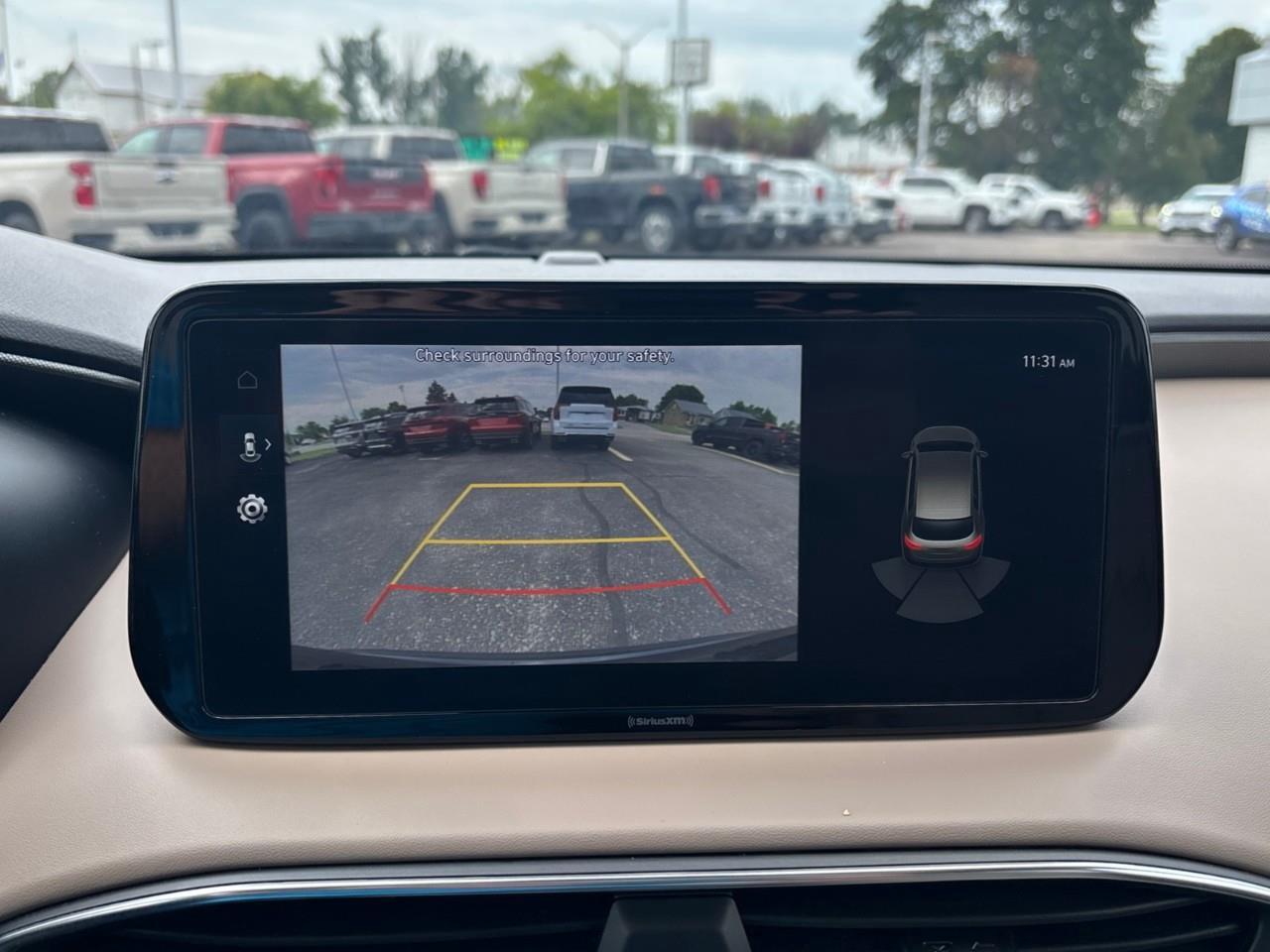 2023 Hyundai Santa Fe Preferred w/Trend Package Used 5 Passenger AWD SUV with Heated Front Seats, Heated Steering Wheel, Navigation, Leather Seats and a Panoramic Sunroof Photo