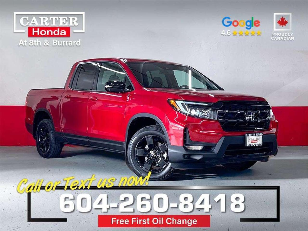WHY CARTER HONDA? 

Exceeding our Customers Expectations for Over 30 Years.

Upfront Pricing, ZERO Hidden Fees and 7-Day Exchange Policy 
 
4.6 Google Star Rating with 3200+ Customer Reviews
 	CARFAX - Full Vehicle Service History 
 	Vehicle Trades Welcome! Best Price Guaranteed!

Award-Winning Honda Vehicle Selection
 	Fast Approvals and 99% Acceptance Rates
 	Multilingual Consultants
 	Comfortable Non-Pressured Showroom

Were here to help you drive the vehicle you want, the vehicle you deserve!
 
QUESTIONS? GREAT! WEVE GOT ANSWERS!
CALL OR TEXT US NOW! (604) 260-8418