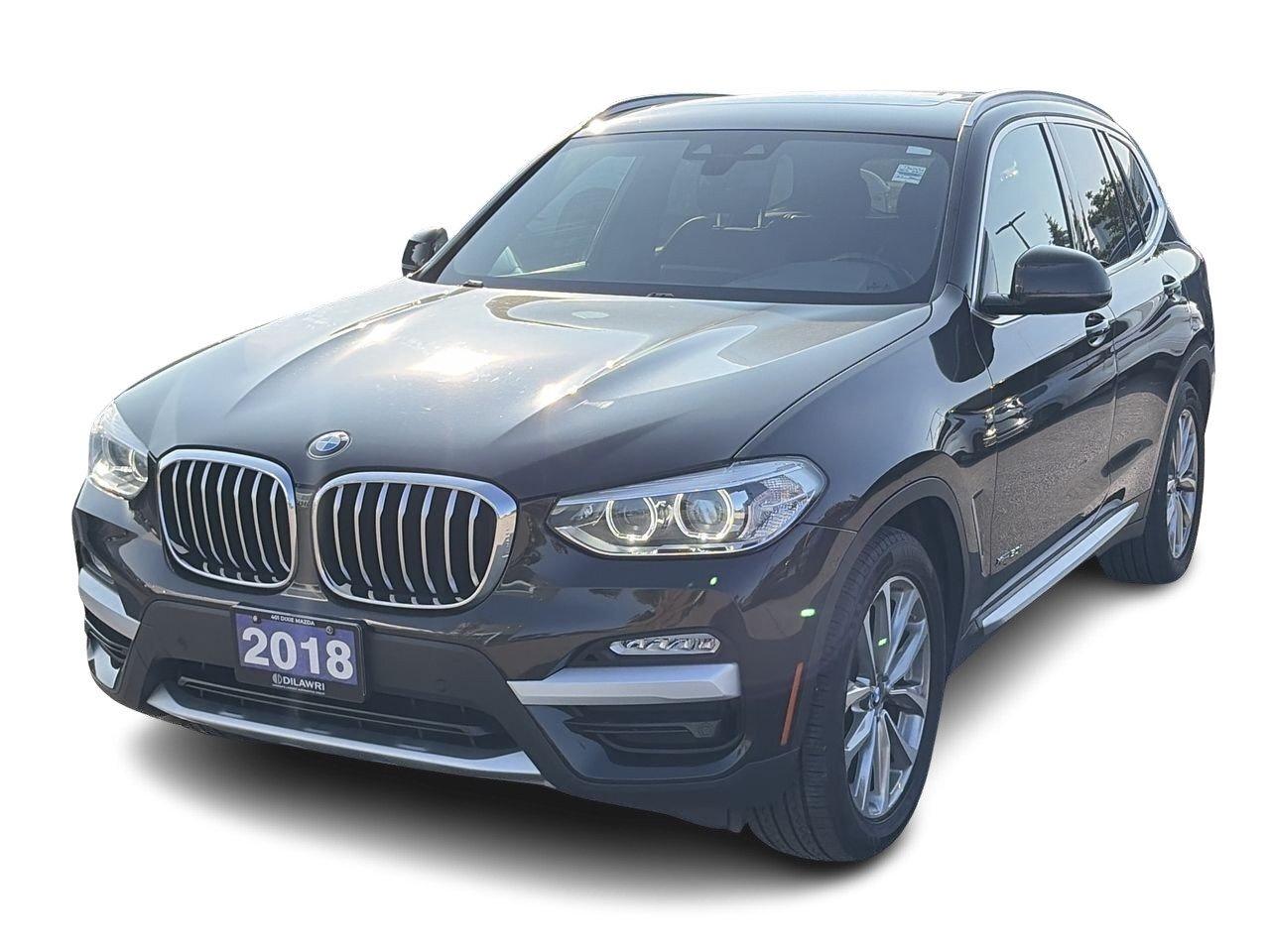 2018 BMW X3 xDrive30i Clean Carfax| Woodgrain Interior| Smart Photo