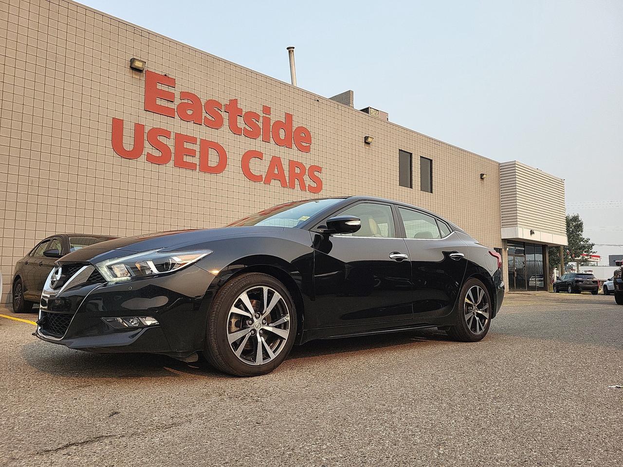 This previously enjoyed 2017 Nissan Maxima is part of Nissans 4-door Mid-Size Passenger Car segment and a very nice ride! It has a 6 cylinder engine and&nbspVariable transmission. This&nbspMaxima came into our Pre-Owned inventory with  129663 kilometers and in good condition. The color is a nice  and aside from the wear and tear of a previously enjoyed vehicle, it is a very nice Maxima!!

 Dont forget to explore the options tab for more details. If youre satisfied with what youve learned thus far, kindly fill out one of the forms on this page. One of our proficient and extensively trained sales representatives will provide you with a product demonstration, a personalized video walk-through, and of course, details on pricing and financing options.  

  We know we are not the only Pre-Owned dealer in Calgary, but we pride ourselves on being one of the busiest in town. With over 150 units in our Pre-Owned inventory and being one of Canadas TOP 5 Dodge Chrysler Jeep Ram dealers, we are confident that we have exactly what you are looking for! 

   Thank you for considering purchasing this  2017 Nissan MaximaAt Eastside Dodge, we are thrilled to offer you an exceptional experience. We pledge to ensure that it surpasses all your expectations and becomes one of your finest experiences.