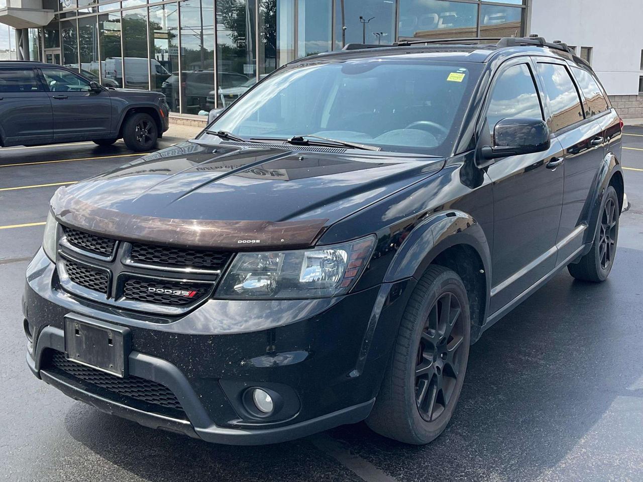 Recent Arrival!

Pitch Black Clearcoat 2016 Dodge Journey SXT FWD 6-Speed Automatic Pentastar 3.6L V6 VVT

**CARPROOF CERTIFIED**.

This vehicle is being sold "as is," unfit, not e-tested and is not represented as being in road worthy condition, mechanically sound or maintained at any guaranteed level of quality. The vehicle may not be fit for use as a means of transportation and may require substantial repairs at the purchasers expense.