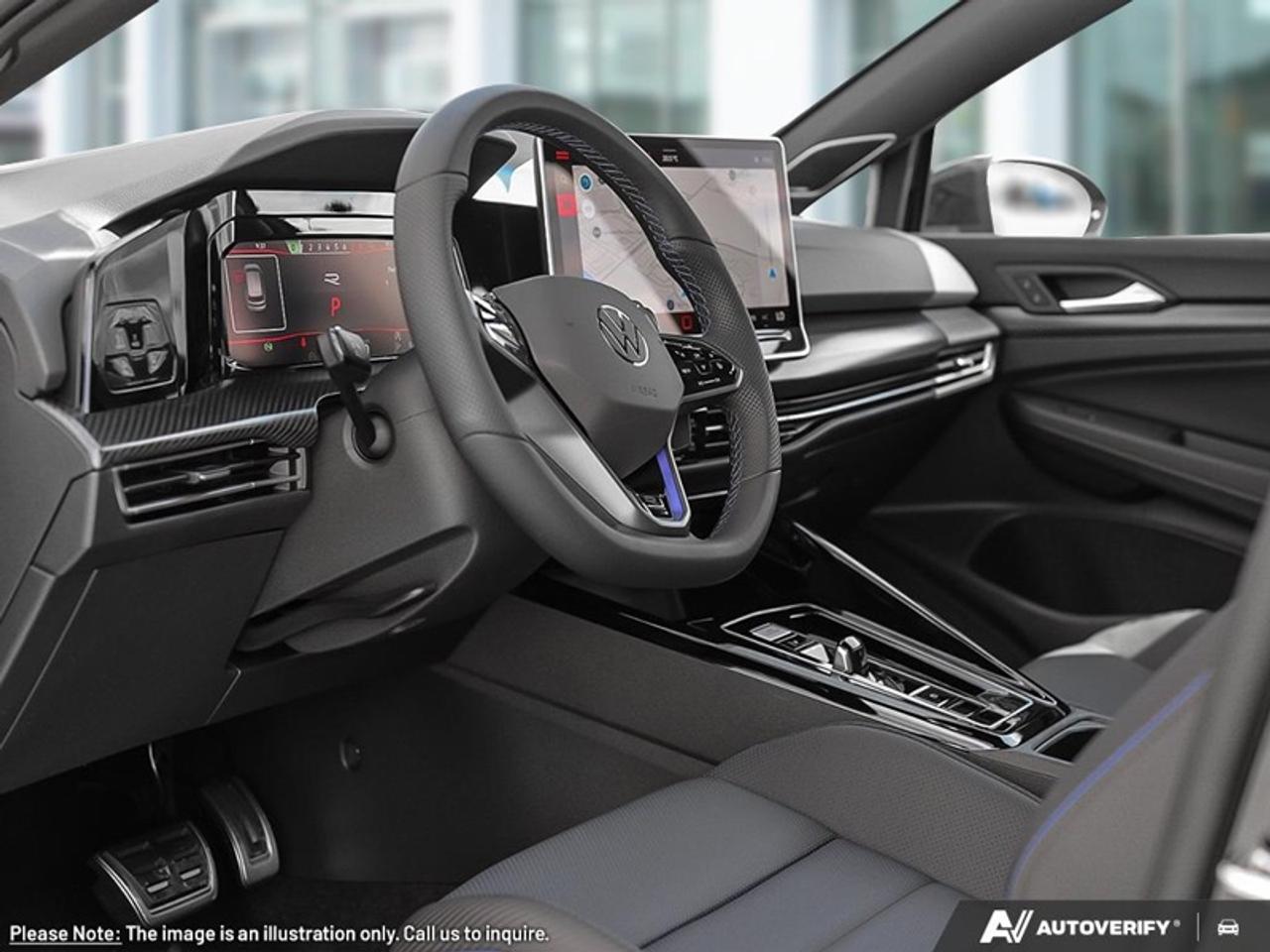 2026 Volkswagen Golf R Black Edition  -  HUD -  Navigation Photo