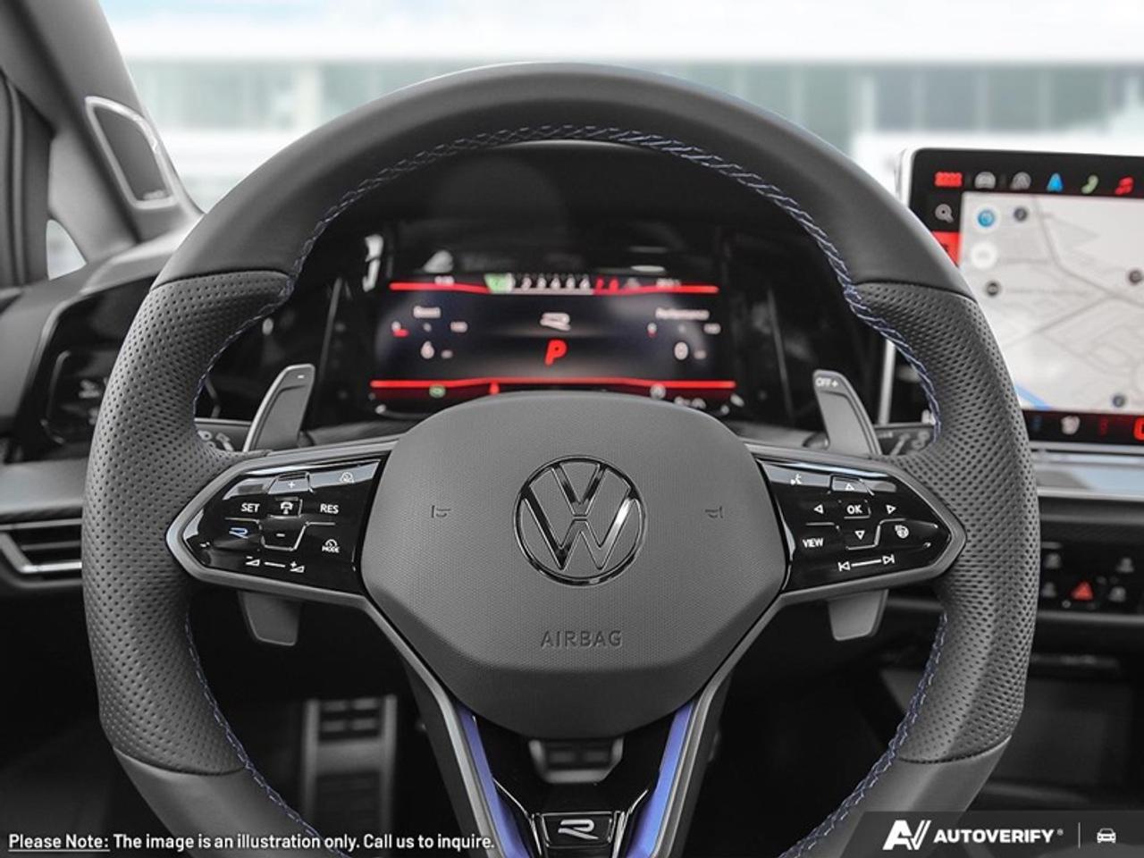 2026 Volkswagen Golf R Black Edition  -  HUD -  Navigation Photo