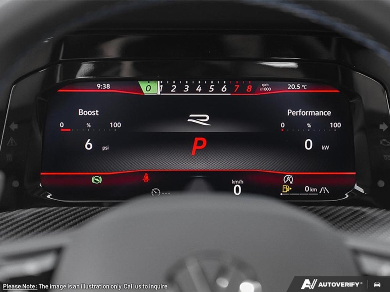 2026 Volkswagen Golf R Black Edition  -  HUD -  Navigation Photo