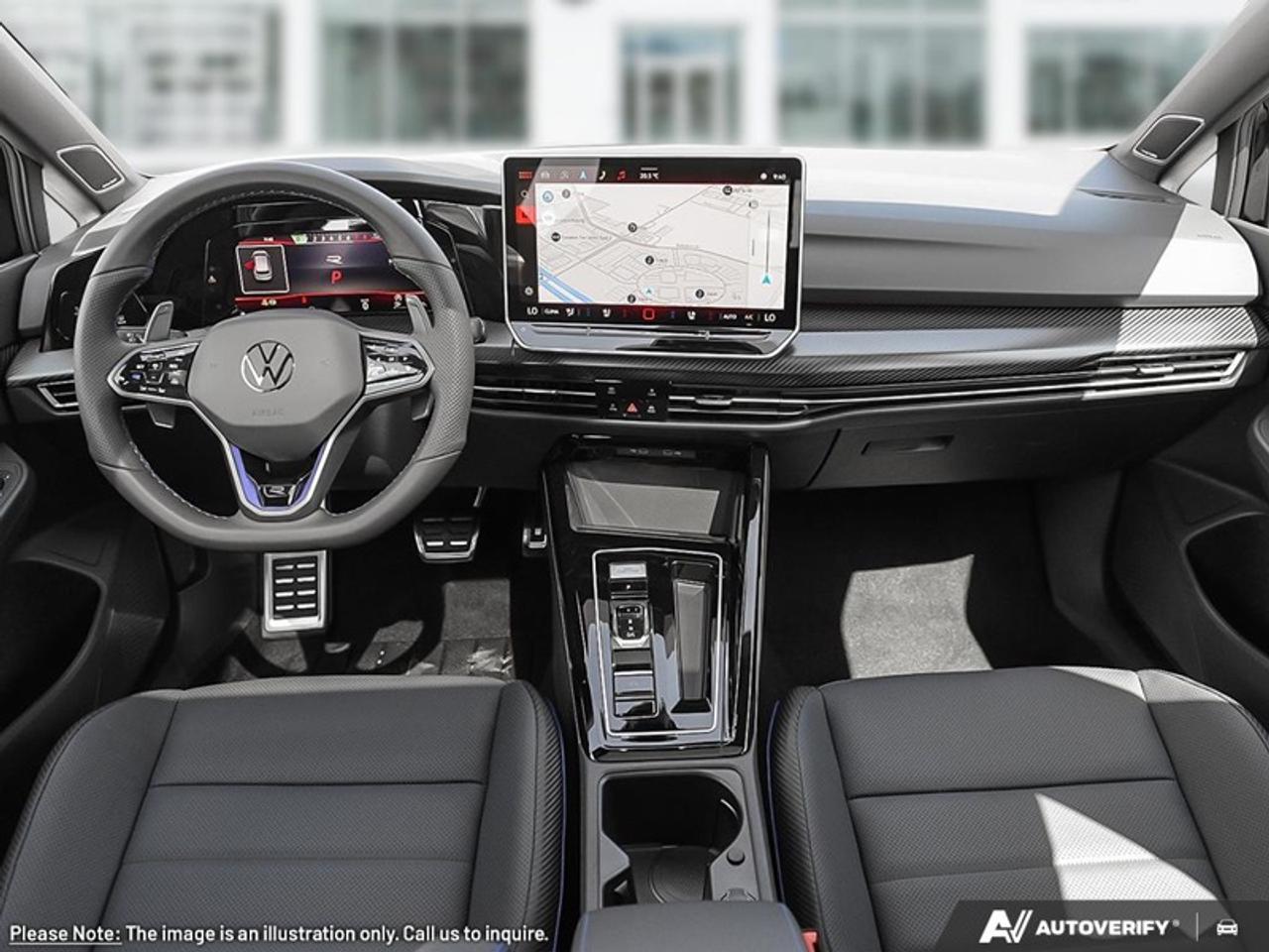 2026 Volkswagen Golf R Black Edition  -  HUD -  Navigation Photo