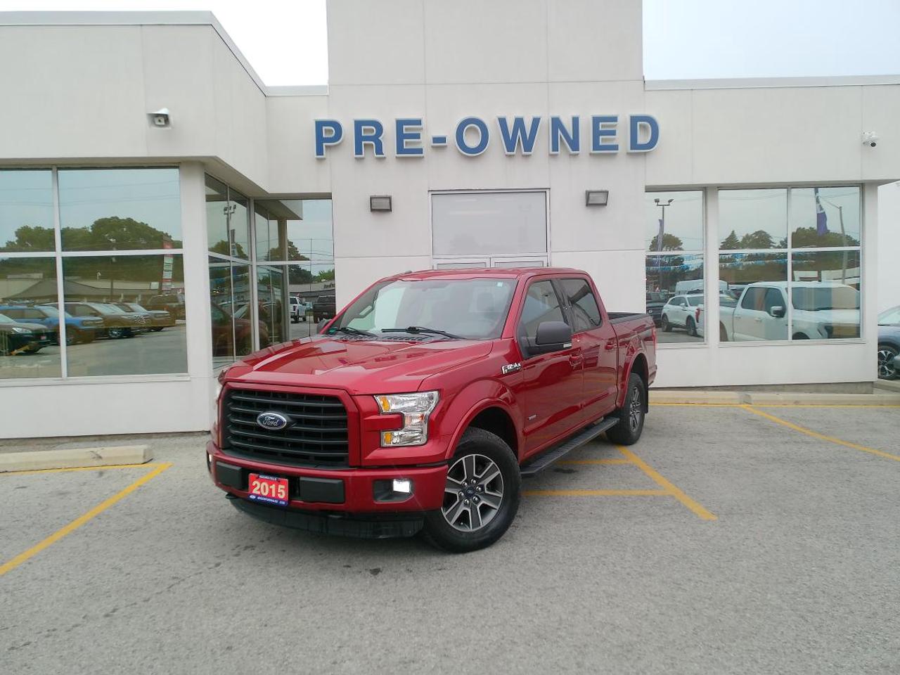 Used 2015 Ford F-150 4WD SUPERCREW 157