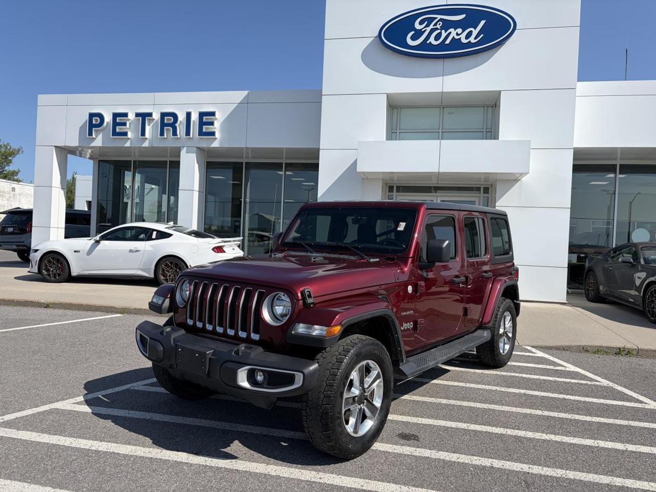 Used 2021 Jeep Wrangler Unlimited Sahara for sale in Kingston, ON