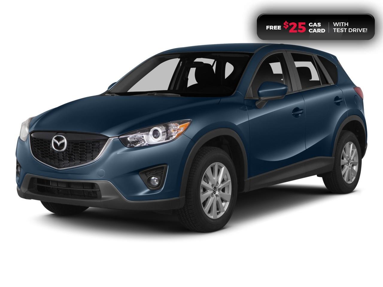<p><strong>GREAT SUV! WORTH TAKING A LOOK AT! </strong></p><p><span style=color:rgb( 0 , 0 , 0 )>2015 Mazda CX-5 featuring six speed automatic transmission, five passenger seating, power sunroof, rearview camera, heated front seats, push button start, auto-on/off headlights, Bluetooth, AM/FM/CD stereo system with USB and auxiliary inputs, steering wheel mounted controls, cruise control, air conditioning, power and heated mirrors, power locks, remote keyless entry, power windows, child seat anchors, tire pressure monitoring system, split fold rear seats, electronic stability control and anti-lock braking system.Contact Cambridge Centre Honda for special discounted finance rates, as low as 8.99% on approved credit. </span></p><p><span style=color:rgb( 255 , 0 , 0 )><strong>FREE $25 GAS CARD WITH TEST DRIVE!</strong></span></p><p><span style=color:rgb( 0 , 0 , 0 )>Our philosophy is simple. We believe that buying and owning a car should be easy, enjoyable and transparent. Welcome to the Cambridge Centre Honda Family! Cambridge Centre Honda proudly serves customers from Cambridge, Kitchener, Waterloo, Brantford, Hamilton, Waterford, Brant, Woodstock, Paris, Branchton, Preston, Hespeler, Galt, Puslinch, Morriston, Roseville, Plattsville, New Hamburg, Baden, Tavistock, Stratford, Wellesley, St. Clements, St. Jacobs, Elmira, Breslau, Guelph, Fergus, Elora, Rockwood, Halton Hills, Georgetown, Milton and all across Ontario!</span></p>