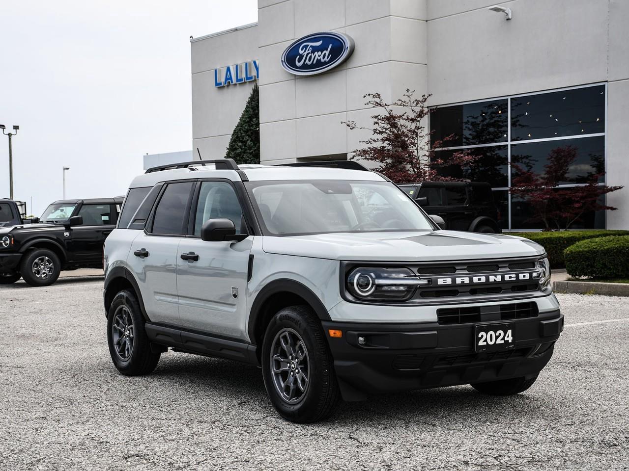 <p>This 2024 Ford Bronco Sport Big Bend 4WD is in excellent condition, it is accident free and comes with a free vehicle history report.</p><p>Navigation, heated seats, remote start, adaptive cruise control, wireless charging pad, reverse camera, Bluetooth, Sirius XM ready and much more. All Pre-Owned vehicles come standard with one key. If we received additional keys from the previous owner they will be with the vehicle upon delivery at no cost. Additional keys may be purchased at customers requested and expense.</p><p>We use no haggle, no hassle live market pricing to make sure you are getting the best deal possible. Save time and money and book your test drive today!</p><p>Our finance department deals with all of the major banks and lenders and we will do everything we can to get you approved and secure the lowest interest rate possible.</p><p>Full factory warranty remains until 60,000kms, powertrain warranty remains until 100,000kms, extended warranty options are available.</p><p><strong> Special Sale price listed is available to finance purchases only on approved credit. Price of vehicle may differ with other forms of payment.</strong></p>