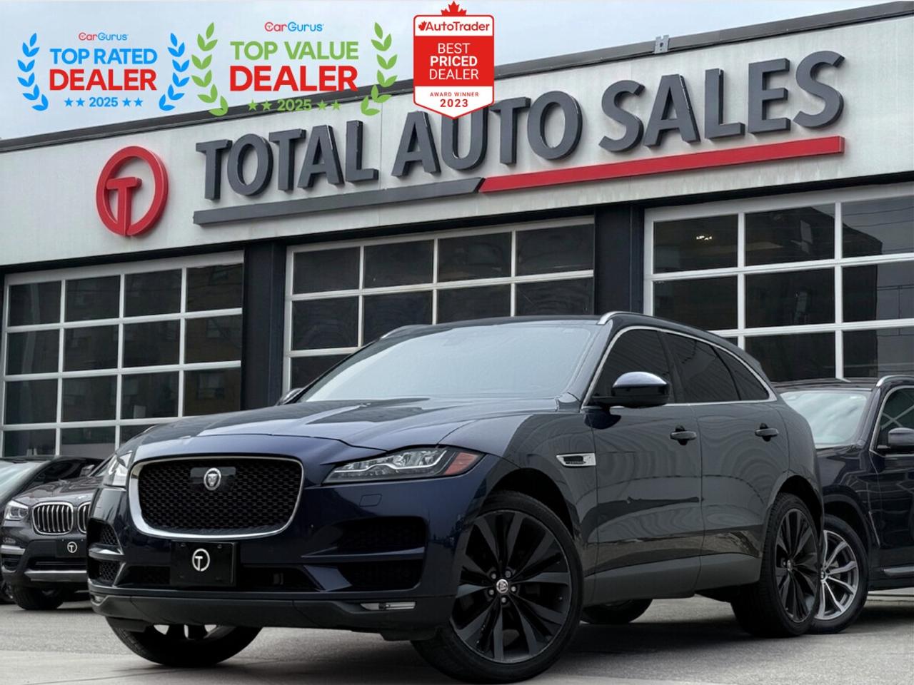 Used 2019 Jaguar F-PACE PORTFOLIO | HUD | PANO | LOADED for sale in North York, ON