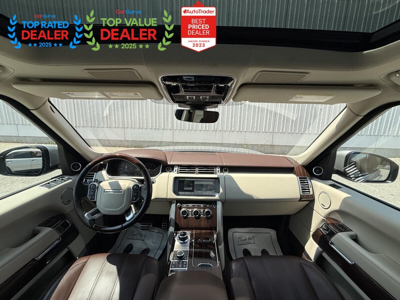 2017 Land Rover Range Rover AUTOBIOGRAPHY | LIKE NEW | REAR ENT. | HUD | LOADED Photo2
