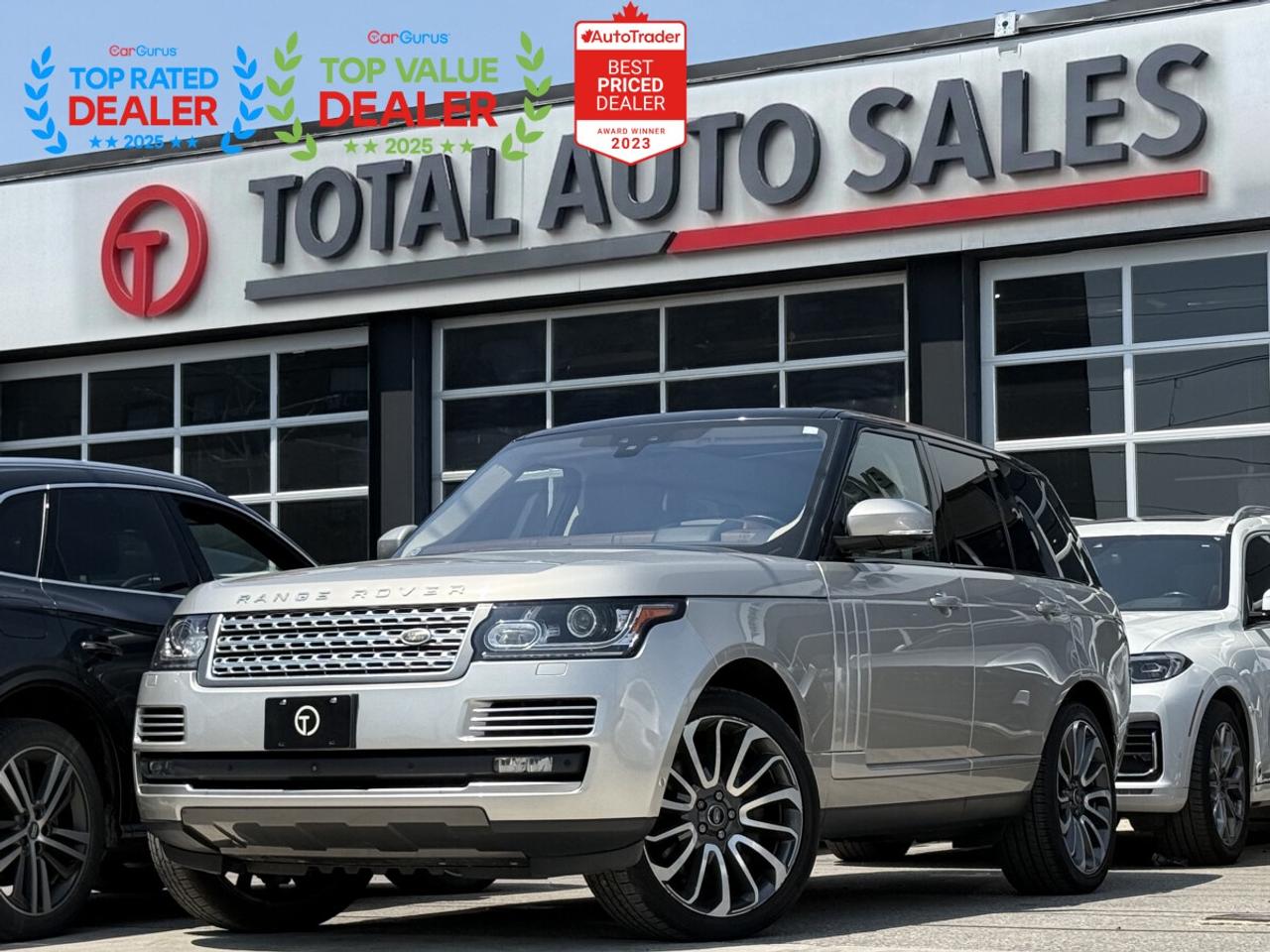 2017 Land Rover Range Rover AUTOBIOGRAPHY | LIKE NEW | REAR ENT. | HUD | LOADED Photo0