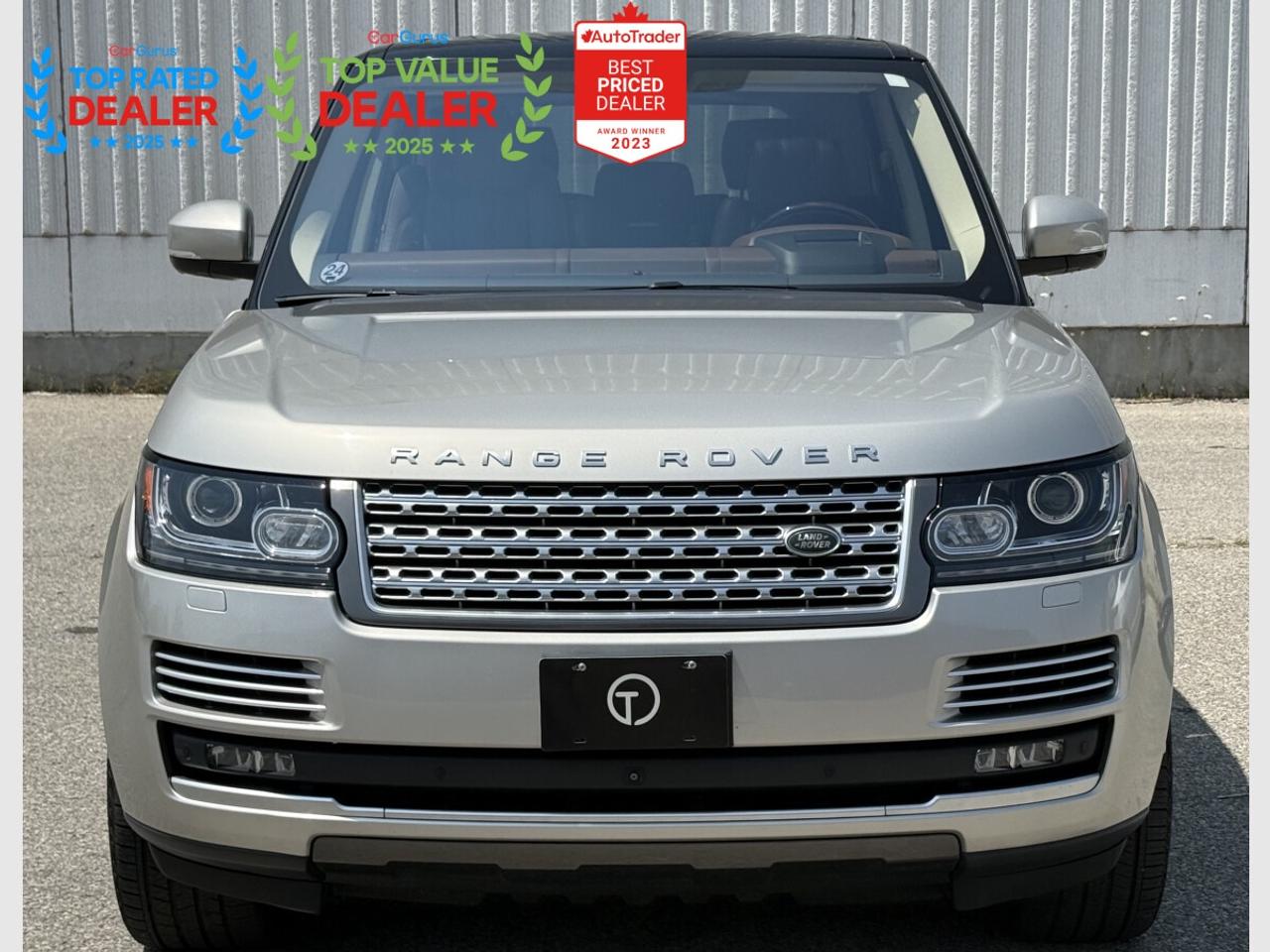 2017 Land Rover Range Rover AUTOBIOGRAPHY | LIKE NEW | REAR ENT. | HUD | LOADED Photo
