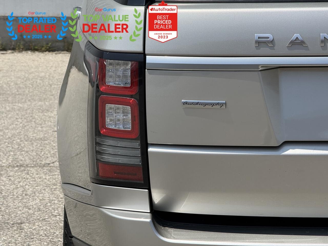 2017 Land Rover Range Rover AUTOBIOGRAPHY | LIKE NEW | REAR ENT. | HUD | LOADED Photo
