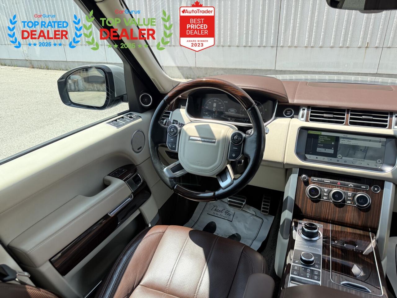 2017 Land Rover Range Rover AUTOBIOGRAPHY | LIKE NEW | REAR ENT. | HUD | LOADED Photo