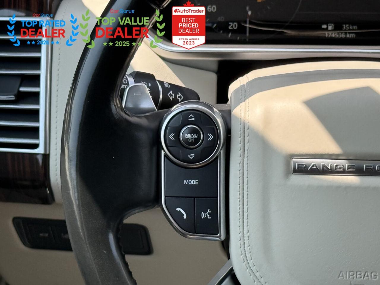 2017 Land Rover Range Rover AUTOBIOGRAPHY | LIKE NEW | REAR ENT. | HUD | LOADED Photo