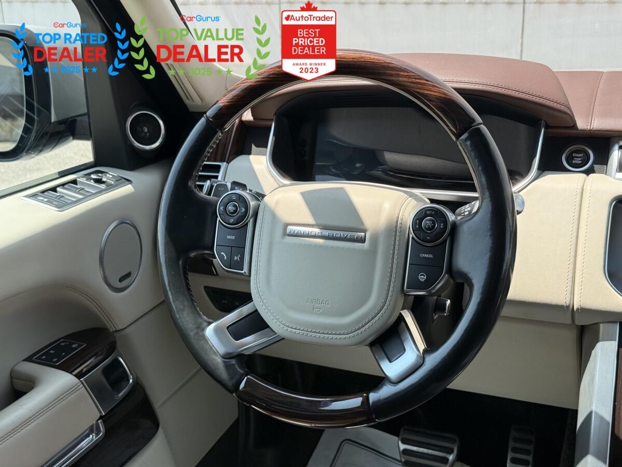 2017 Land Rover Range Rover AUTOBIOGRAPHY | LIKE NEW | REAR ENT. | HUD | LOADED Photo