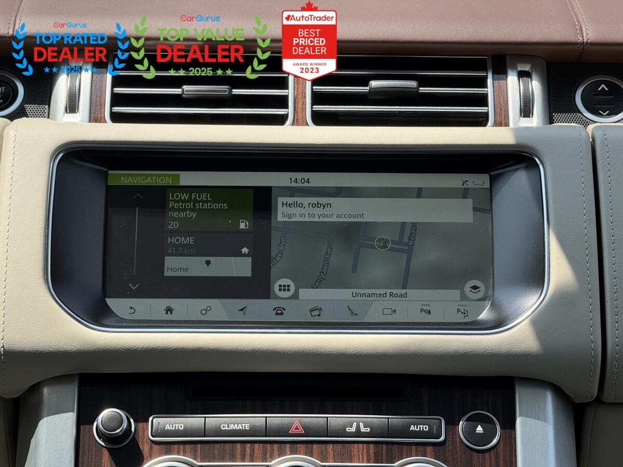 2017 Land Rover Range Rover AUTOBIOGRAPHY | LIKE NEW | REAR ENT. | HUD | LOADED Photo