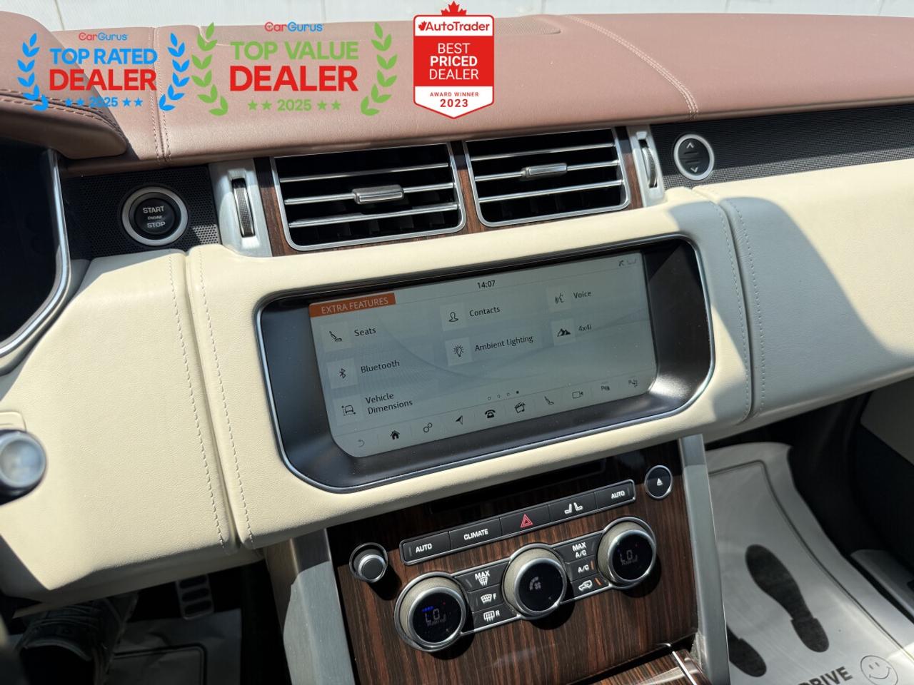 2017 Land Rover Range Rover AUTOBIOGRAPHY | LIKE NEW | REAR ENT. | HUD | LOADED Photo