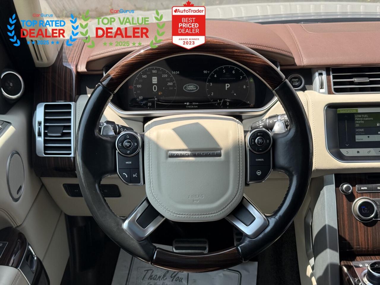 2017 Land Rover Range Rover AUTOBIOGRAPHY | LIKE NEW | REAR ENT. | HUD | LOADED Photo