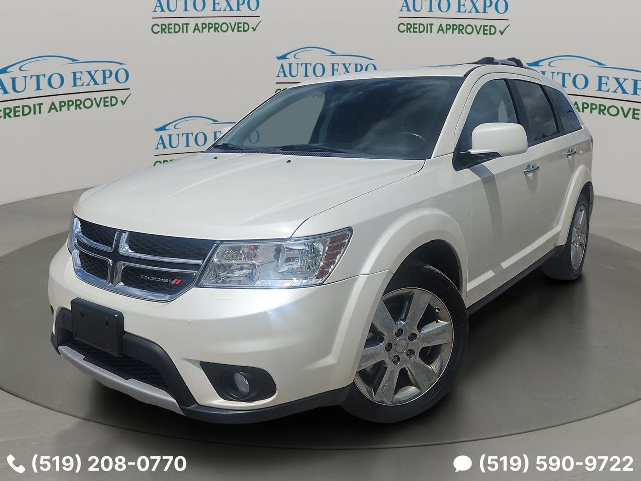 Used 2015 Dodge Journey RT,AWD,Certified,Leather,Sunroof,7 Passenger,Alloy for sale in Kitchener, ON