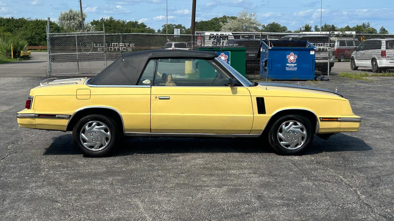 1985 Dodge 600 Convertible *RARE CLASSIC DODGE* Photo3