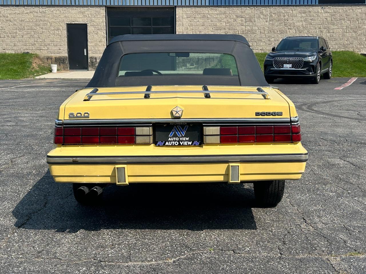 1985 Dodge 600 Convertible *RARE CLASSIC DODGE* Photo