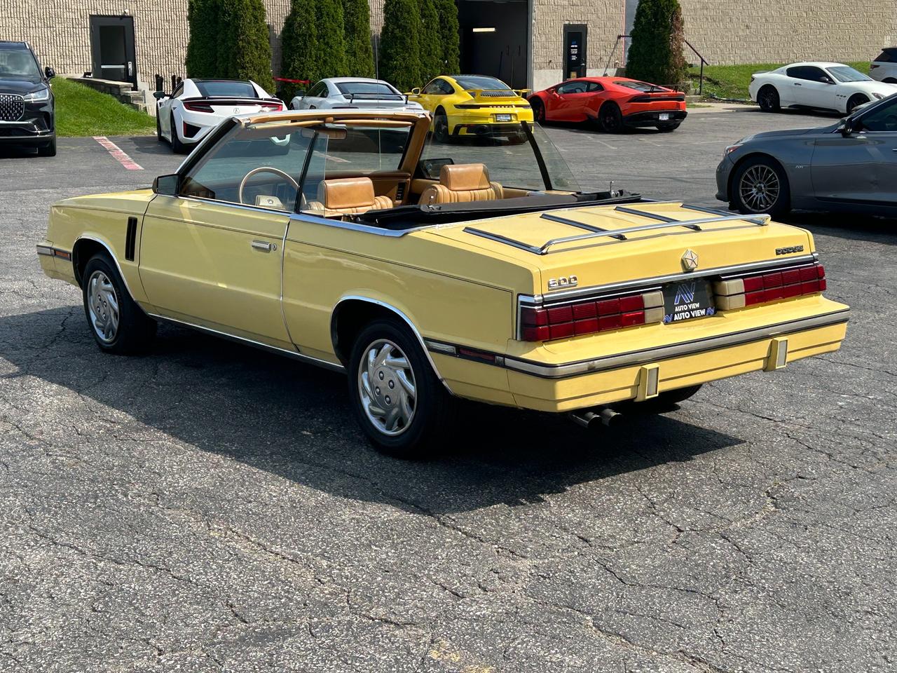 1985 Dodge 600 Convertible *RARE CLASSIC DODGE* Photo