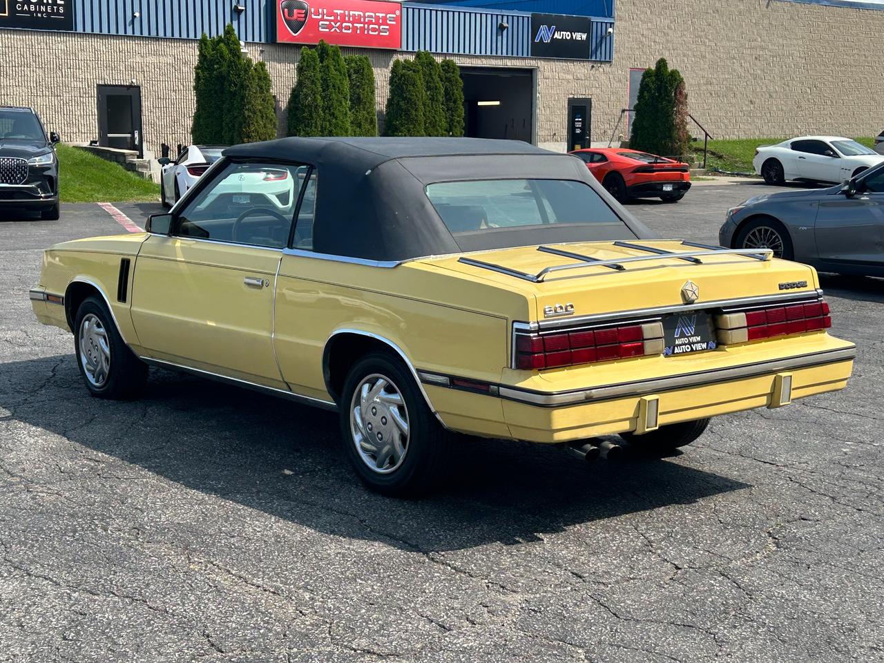 1985 Dodge 600 Convertible *RARE CLASSIC DODGE* Photo