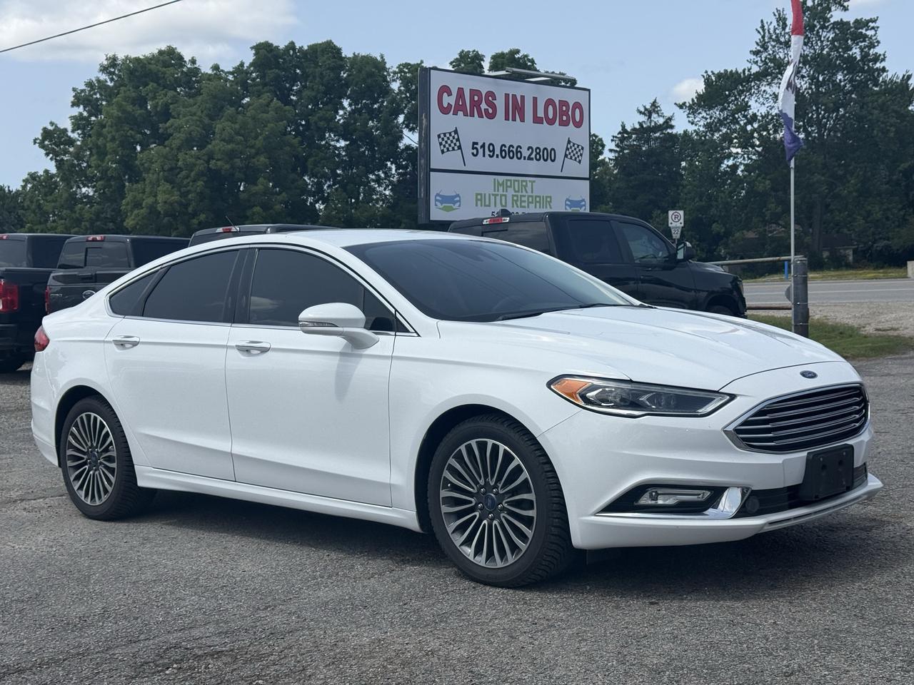 Used 2017 Ford Fusion Titanium for sale in Komoka, ON